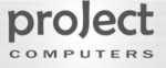 Логотип сервисного центра Проджект Компьютерс