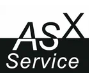Логотип сервисного центра ASXservice